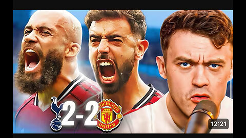 Tottenham Hotspurvs Manchester United game reaction