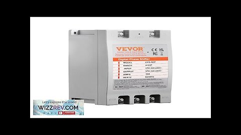 VEVOR 3 Phase Converter 5HP 15A 220V Single Phase to 3 Review