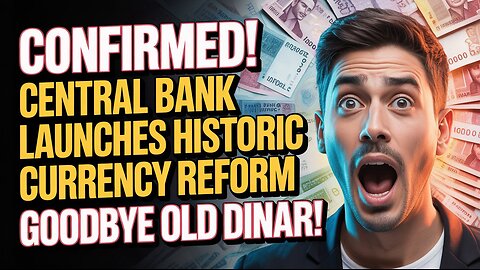 ⚡ CONFIRMED! Central Bank Launches HISTORIC Currency Reform – Goodbye Old Iraqi Dinar! 💵 💥 IQD News
