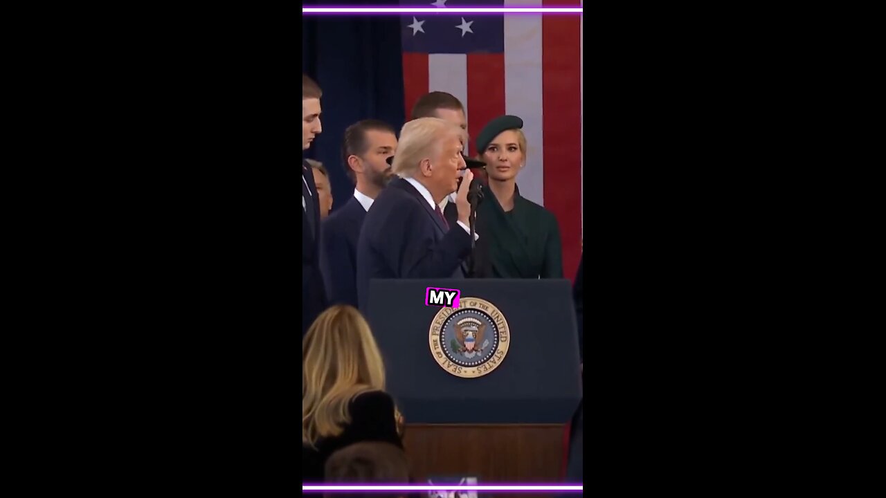 Donald J Trump Sworn In As 47th President of the United States