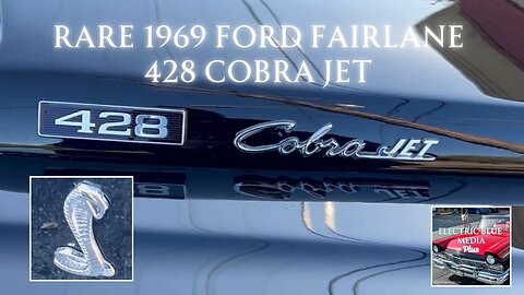 INCREDIBLE 1969 Ford Fairlane Cobra Jet 428!