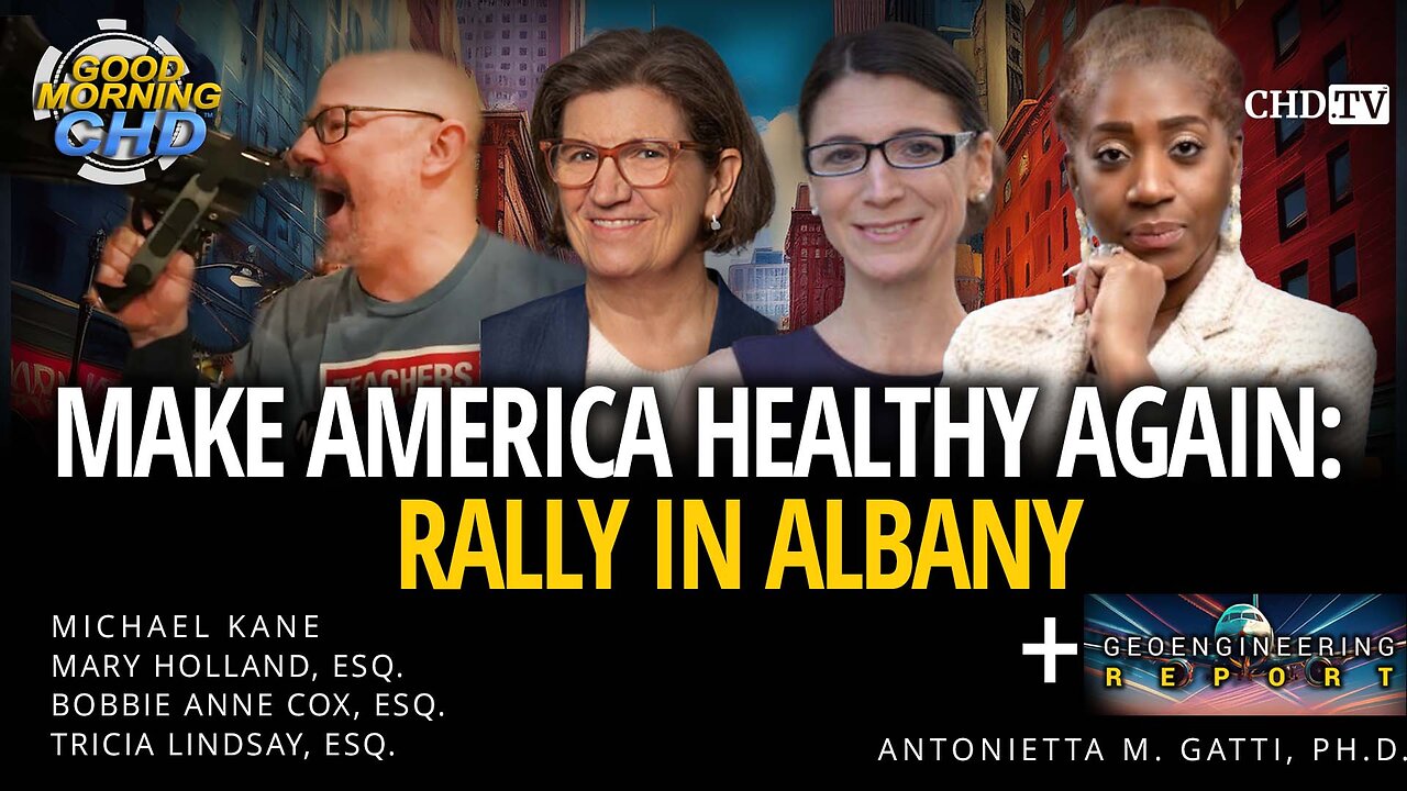 Make America Healthy Again: Rally in Albany + Nanoparticles Cause Disease?