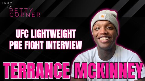 Terrance McKinney- UFC Saudi Arabia Pre-Fight Interview!