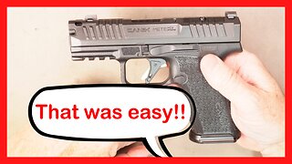 Simple Trick to Fix a Stuck Canik MC9 PRIME Slide