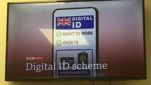 BBC news 26/09/2025 digital iD introduced : as a right to work etc 
