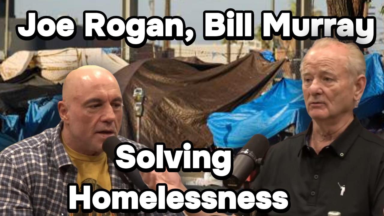 Joe Rogan - Bill Murray - Solving Homelessness - Clip from show