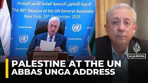 Abbas’ UNGA address overlooked sanctions and Palestinian elections: Mustafa Barghouti