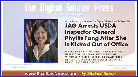 JAG Arrests USDA IG Phyllis Fong