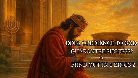 Does Obedience To God Guarantee Success?