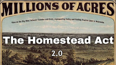 jews Deliberately Misconstrue [Figurative] Commander-in-Chief Charles Lee's Homestead Act 2.0