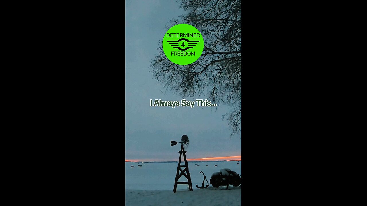 I Always Say This...