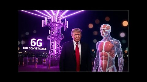 6G TRUMPIAN SLIP! DONALD ADMITS THAT 6G BIO CONVERGENCE WILL BRING UNDER THE SKIN SURVEILLANCE!