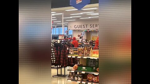 Dude Handles A Woman After She Put Hands On A 12 Year Old Boy In The Store