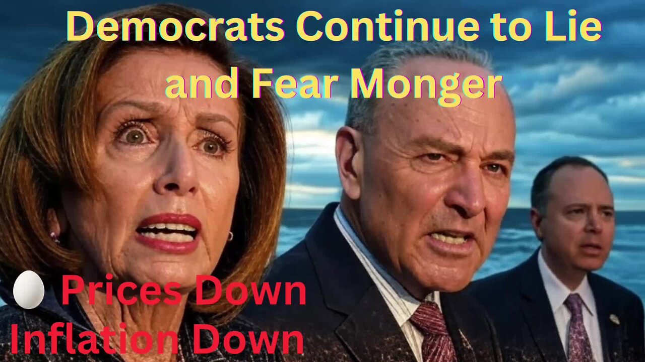 Democrats in PANIC Mode - More Trans Terror - Funding Bill to Senate - Inflation Down - More