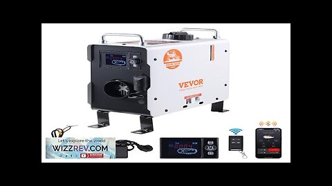 VEVOR Diesel Air Heater 12V/24V 2KW Bluetooth APP Remote Control for Outdoors Review