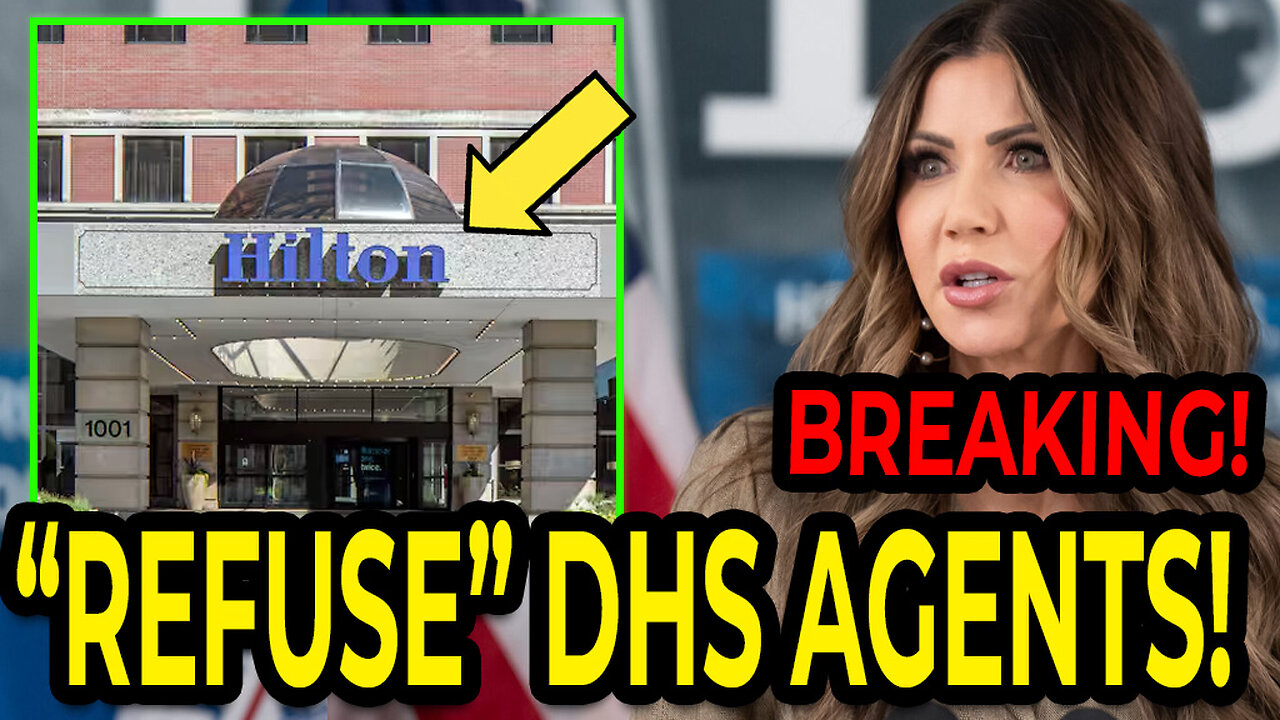 BREAKING - Hilton Blocks Federal Agents From Booking Rooms In Minneapolis!