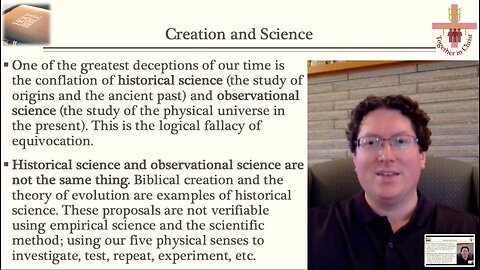 Creation, Evolution, and Science