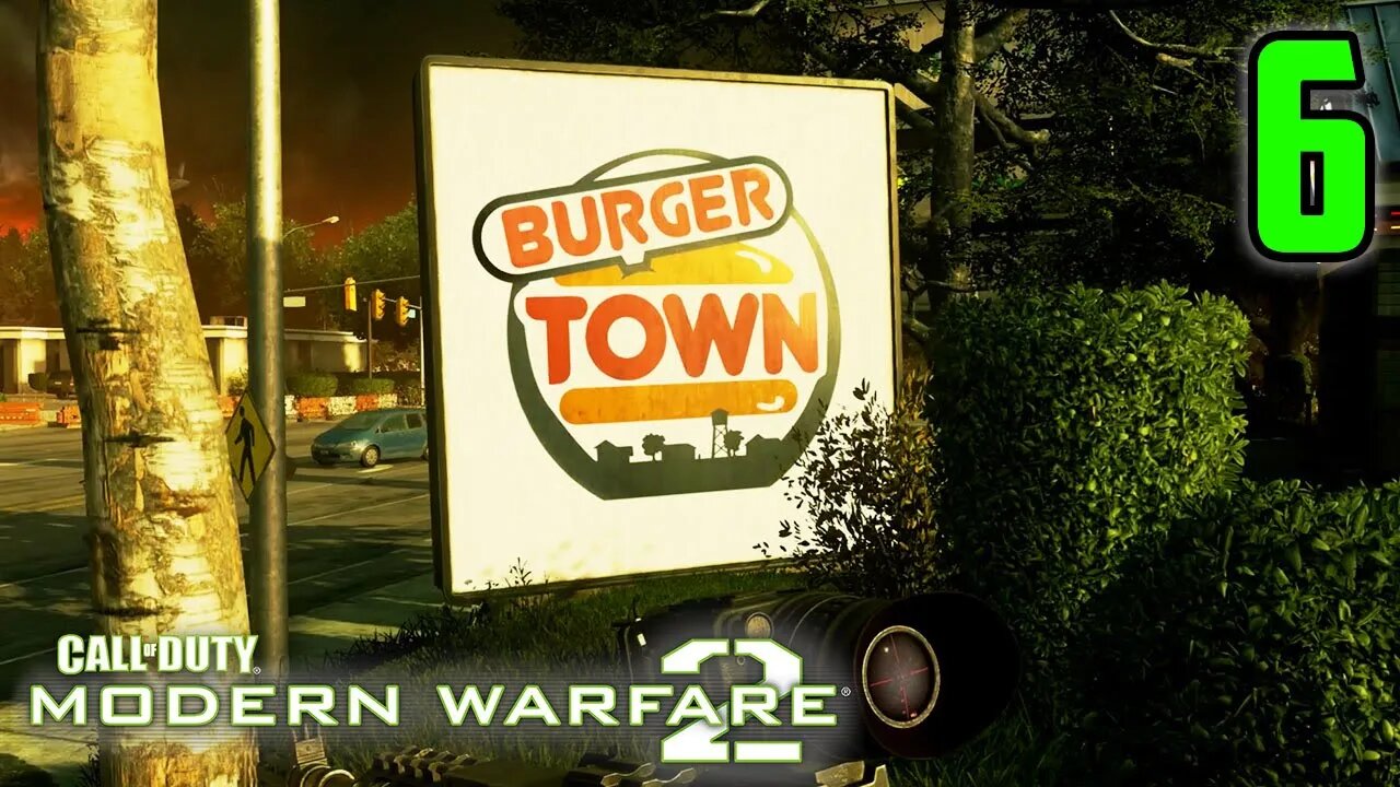Take Me Down To Burger Town - Call of Duty: Modern Warfare 2 (2009) : Part 6