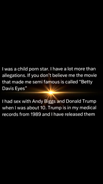 SASCHA RILEY SAYS TRUMP IS A PEDOPHILE 💣