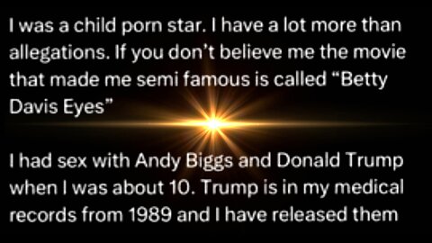 SASCHA RILEY SAYS TRUMP IS A PEDOPHILE 💣