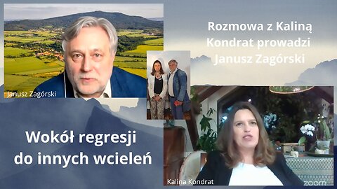 Wokół regresji do innych wcieleń Kalina Kondrat wywiad Janusza Zagórskiego Niezależna Telewizja NTV