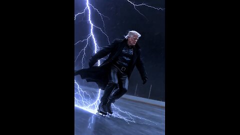 Donald Trump ice skating