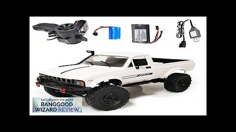 WPL C24 1/16 2.4G 4WD Crawler RTR Truck RC Car Full Proportional Review