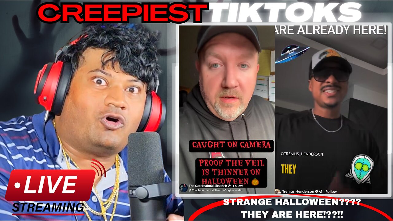 Strange and Mysterious Tiktok Videos Live Stream with Tedi (pt. 110)