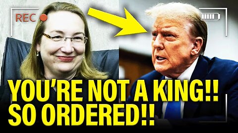 Federal Judge RETURNS and RIPS Trump to SHREDS