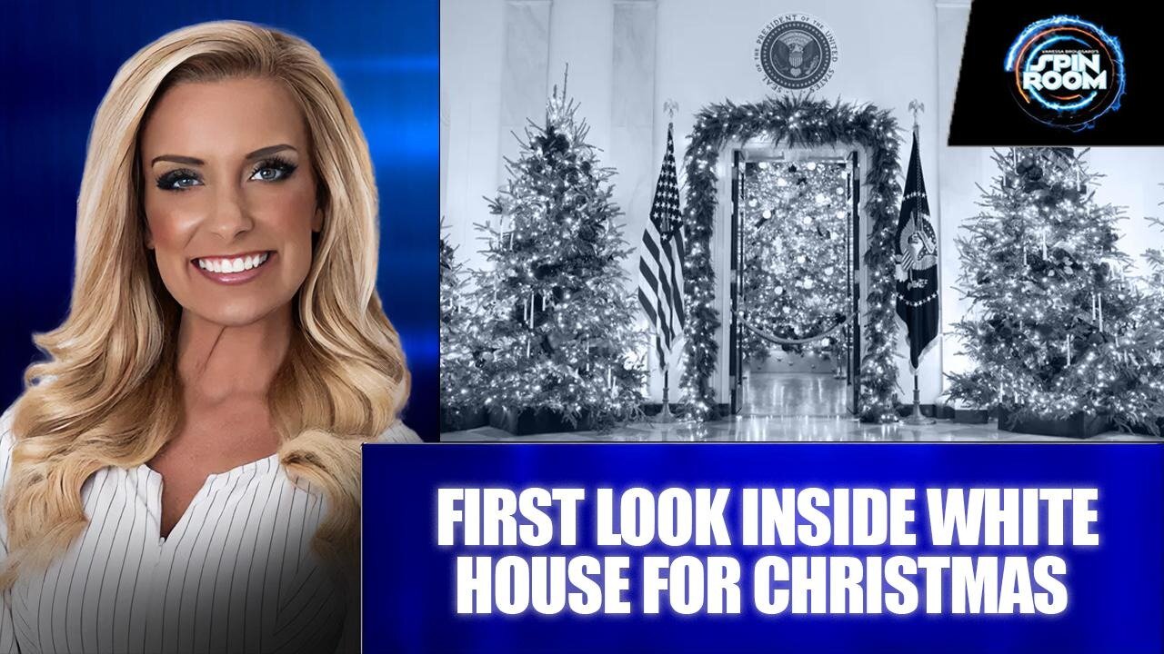 FIRST LOOK INSIDE WHITE HOUSE FOR CHRISTMAS