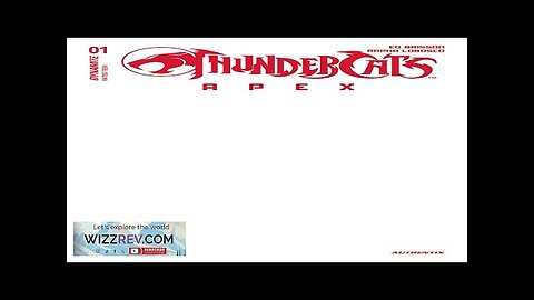 Thundercats: Apex #1 (Cover H Blank Authentix) Review