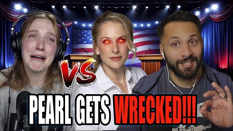 Pearl gets HUMILATED by Ana Kasparian in Debate. It wasn't even close.