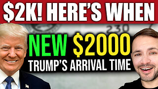 BREAKING: $2000 Tariff Checks Arriving - Trump's Update on WHEN!