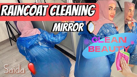 4K Ultra HD Raincoat Try On | Waterproof Outfit Ideas
