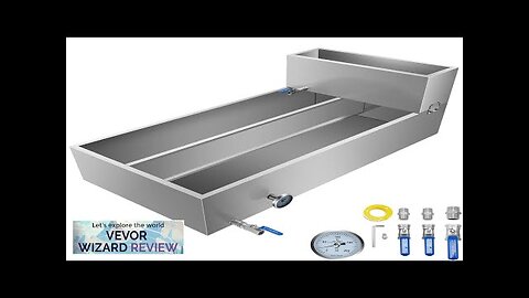 VEVOR Maple Syrup Evaporator Pan 48x24x19 Inch Stainless Steel Maple Syrup Boiling Review