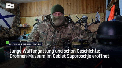 Junge Waffengattung und schon Geschichte: Drohnen-Museum im Gebiet Saporoschje eröffnet