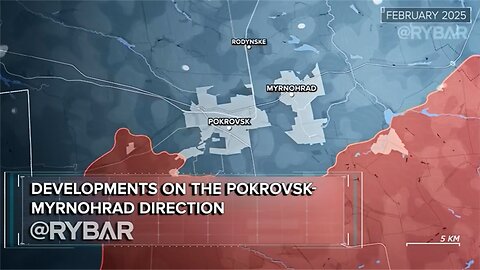 ►🚨▶⚡️🇷🇺⚔️🇺🇦 Rybar Review of the Special Military Operation on Feb.22 2025