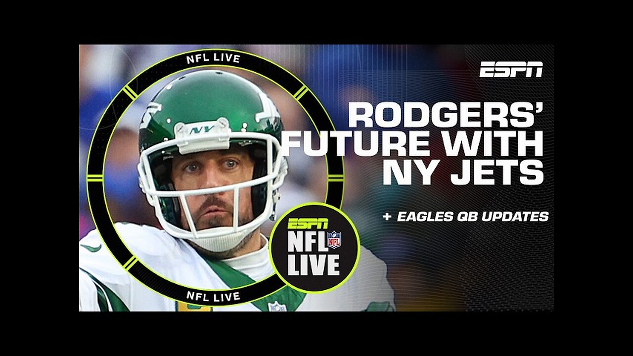 Will regular season finale be Aaron Rodgers' LAST GAME as a Jet? 🤔 + No. 1 pick odds 🔮 | NFL Live