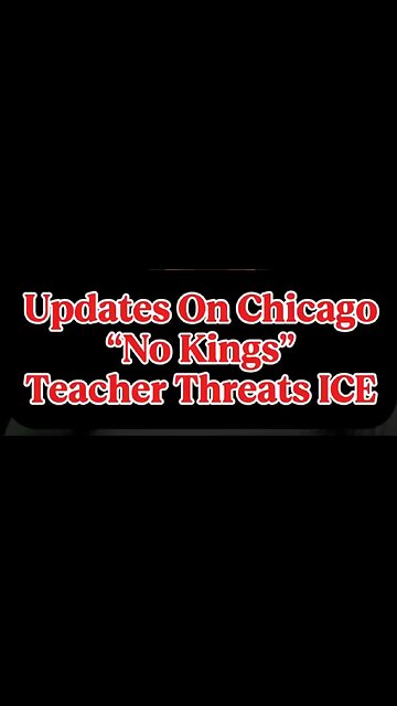 🚨 No Kings Teacher Threatens ICE 😱 #ASL #deaf #signlanguage