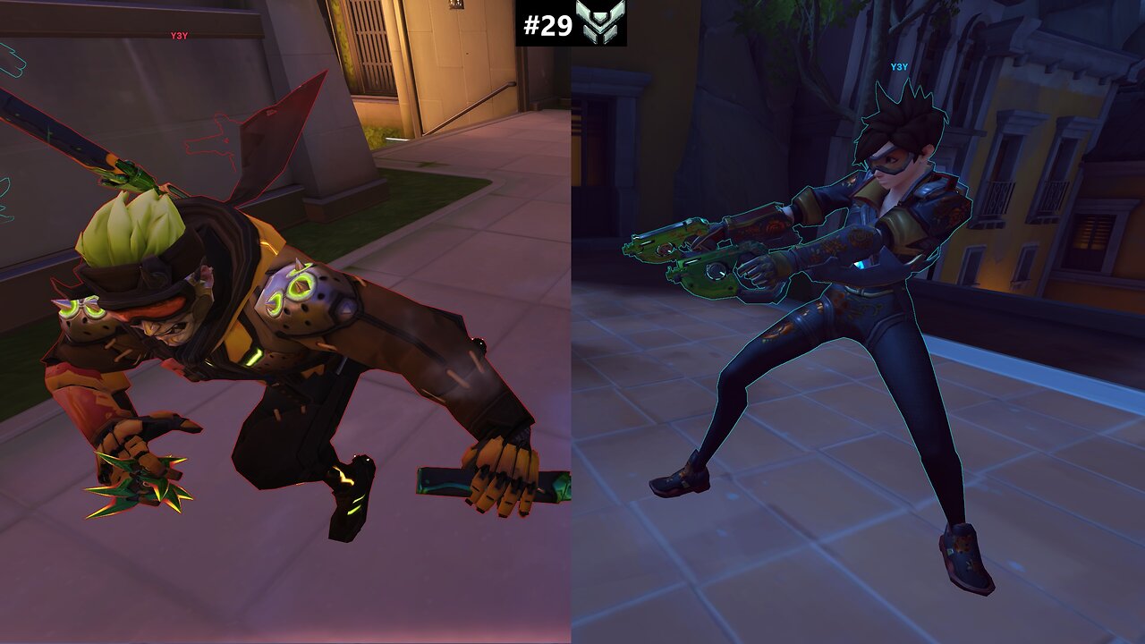 Overwatch 2 Genji/Tracer Gameplay
