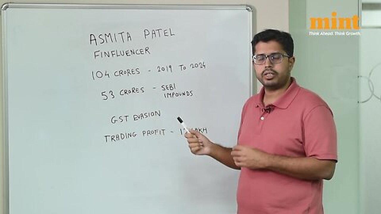 Asmita Patel Made ₹104 Crore Selling Stock Market Courses... But Had ONLY ₹12 Lakh Trading Profit!