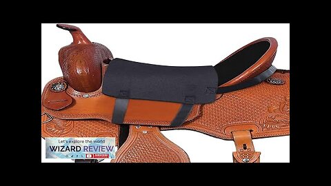 Harrison Howard Western Saddle Anti-Slip Natural Grip Horse Saddle Seat Cover Riding Review