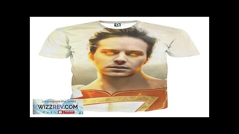 Armie Hammer As Captain Marvel Shazam Full Print T-Shirt Review