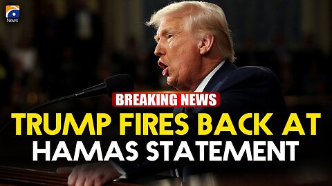 President Trump Responds to Hamas Over Peace Plan | Geo News English