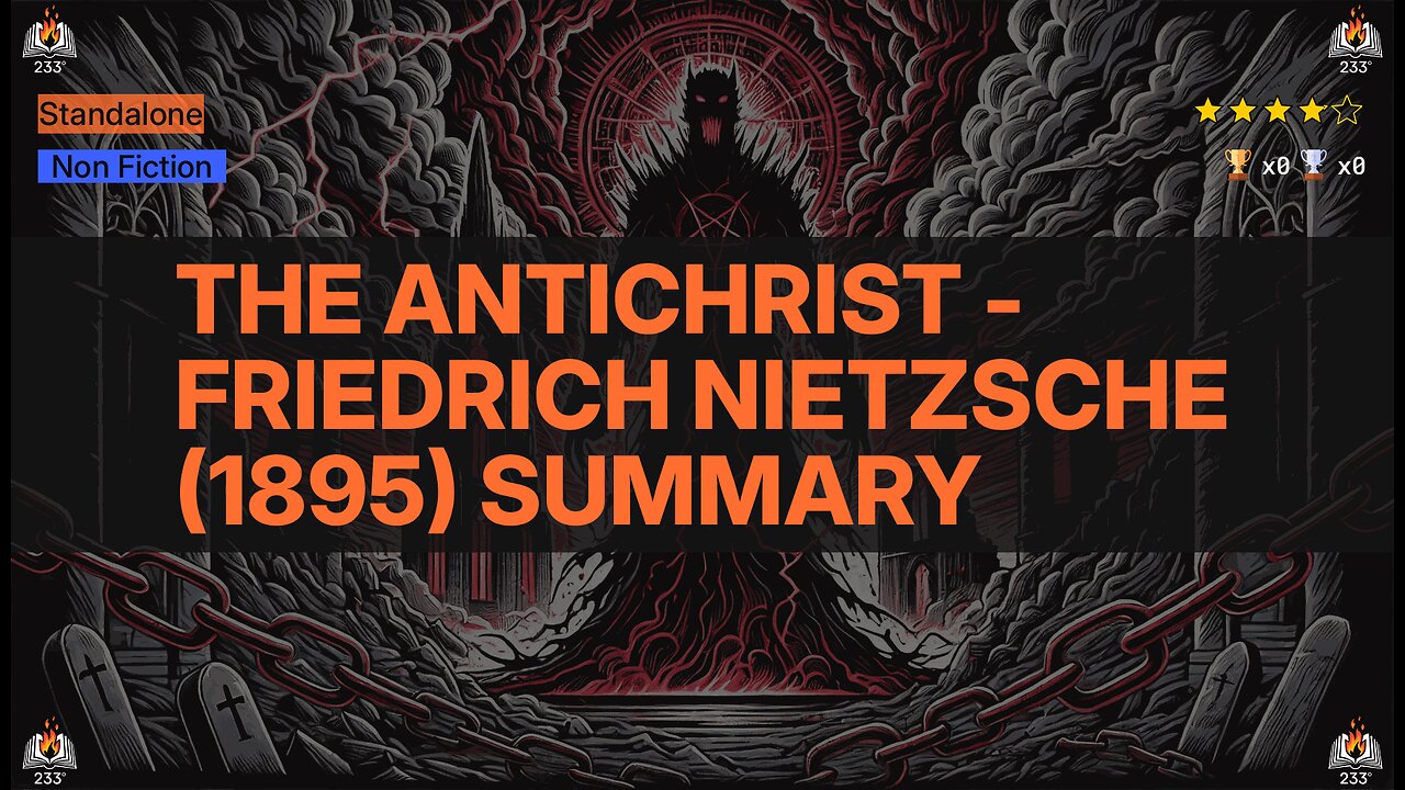The Antichrist - Friedrich Nietzsche (1895) Summary