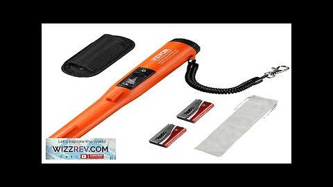 VEVOR Metal Detector Pinpointer IP68 Fully Waterproof Handheld Pin Pointer Wand 4.5" Review