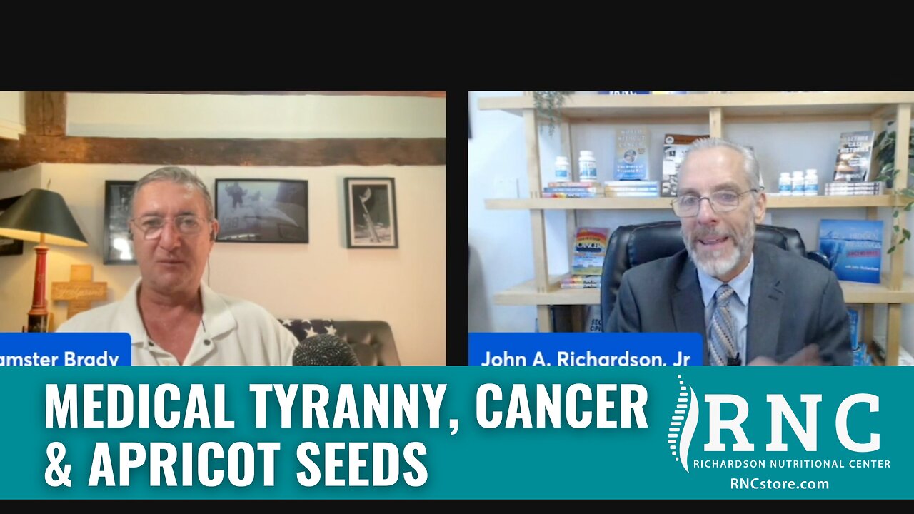 Medical Tyranny, Cancer & Apricot Seeds (Grass Roots Spotlight/War Hamster Brady w/John Richardson)