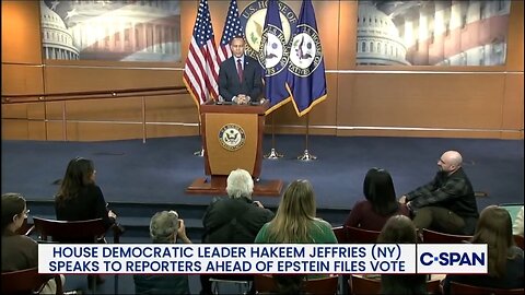 Hakeem Jeffries Makes NO Sense: Claims Trump Chickened Out on the Epstein Scandal