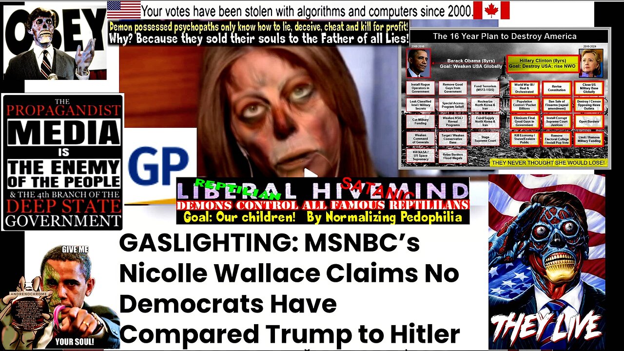 GASLIGHTING: MSNBC’s Nicolle Wallace Claims No Democrats Have Compared Trump to Hitler (VIDEO)
