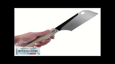 Pull Saw 6-Inch SK5 Steel Single-Edge 17 TPI Flexible Blade for Precise Review